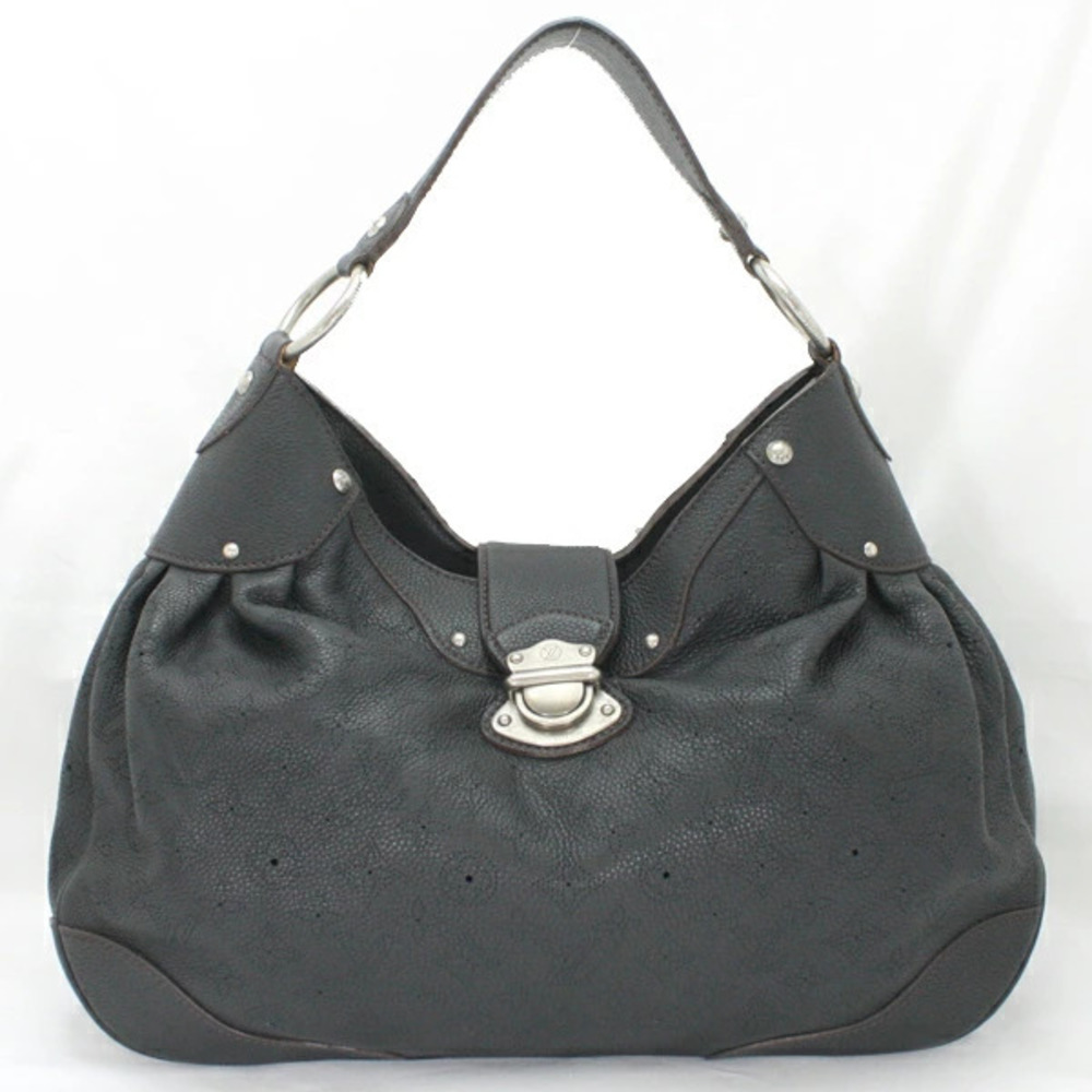 LOUIS VUITTON Mahina Solar Noir Black Shoulder Bag